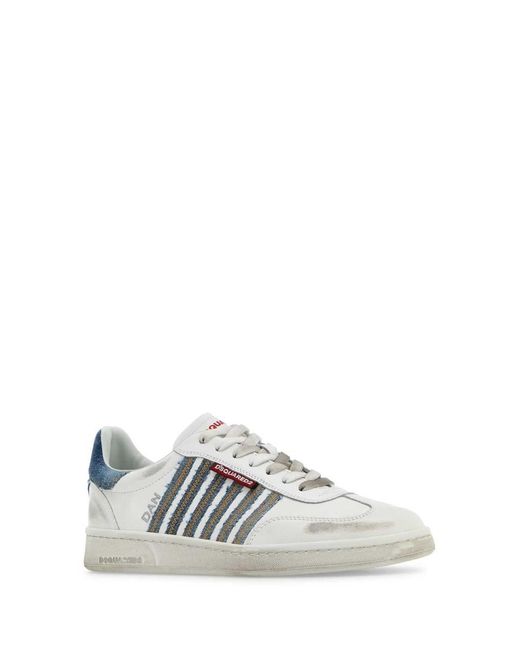 DSquared² White Sneakers for men