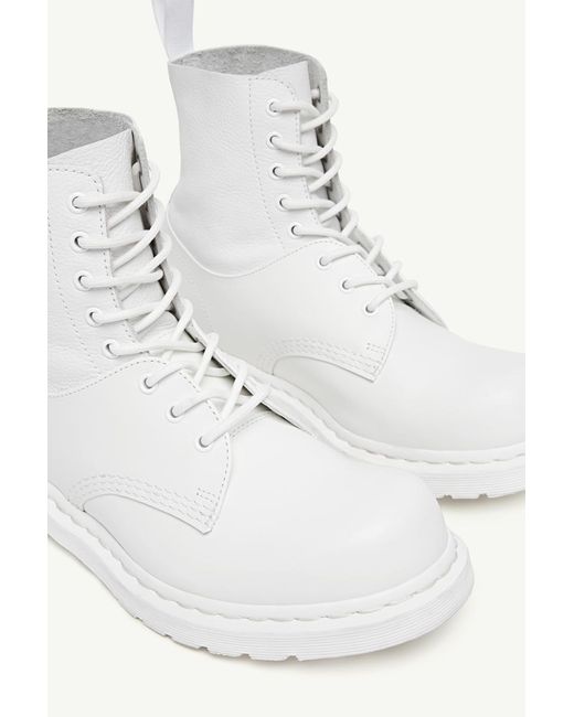 Mm6 Maison Margiela X Dr.martens White 1460 8 Eye No Steel Toe/ Shoes