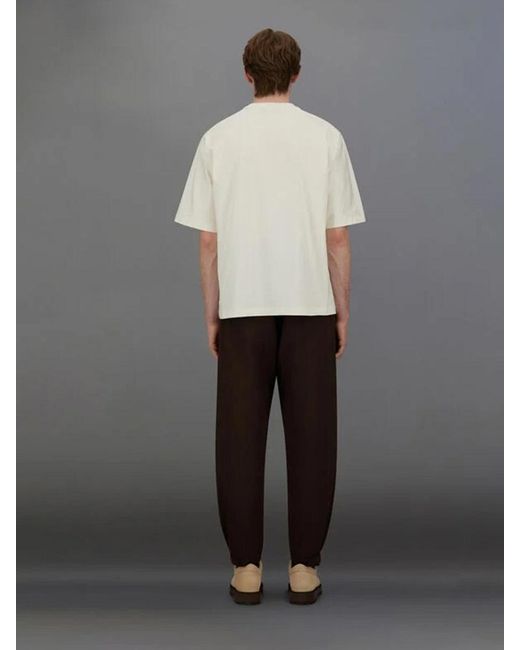Laminar White Plain T-Shirt for men