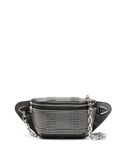 Alexander McQueen Biker Fanny Pack in Black for Men Lyst