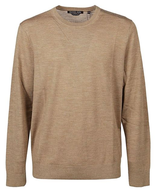 Michael Kors Brown Merino Core Clothing for men