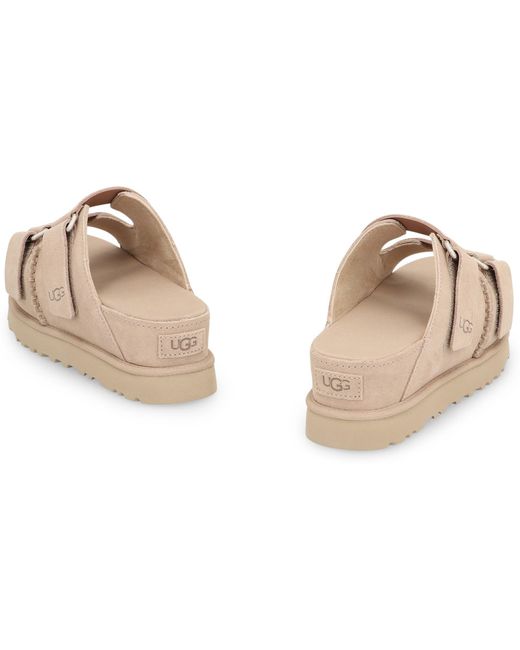 Ugg Brown Goldenstar Hi Slides