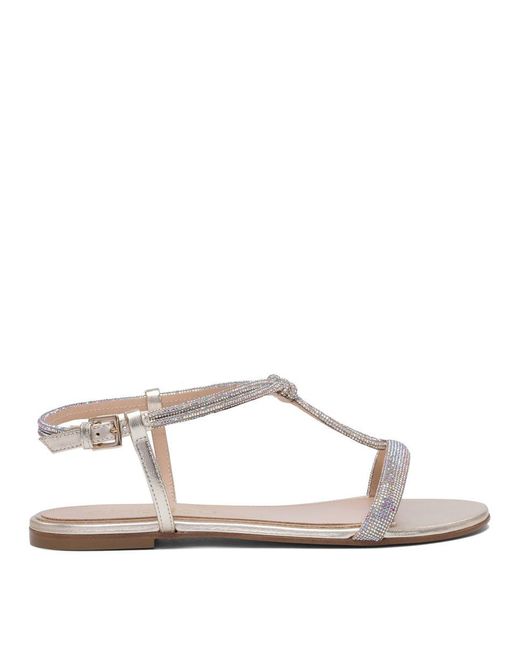 Ninalilou Metallic Sandals