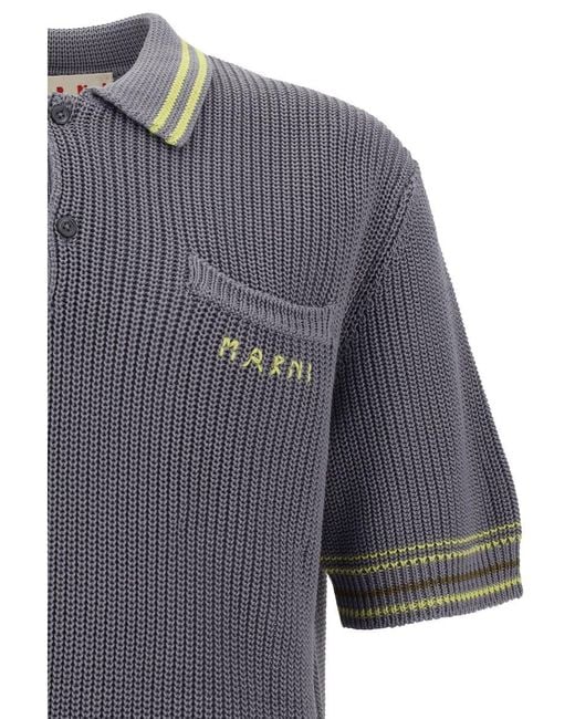 Marni Blue Knitwear for men
