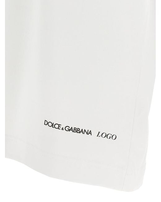Dolce & Gabbana White T-Shirts for men