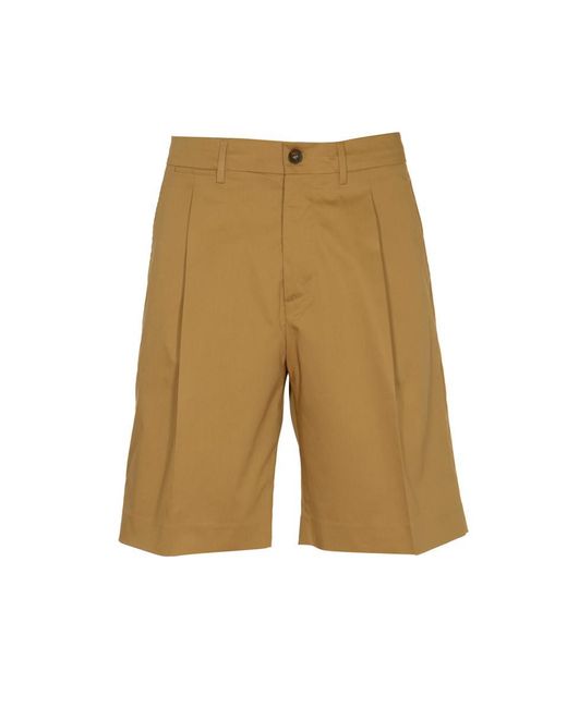 Golden Goose Deluxe Brand Natural Shorts Beige for men