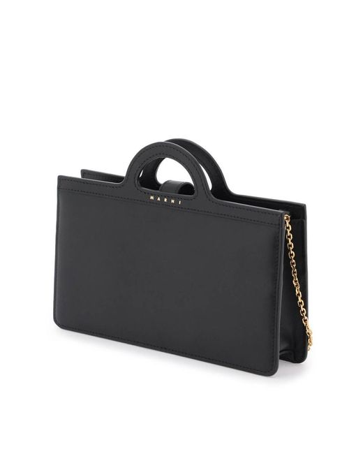 Marni Black Wallet Trunk Bag