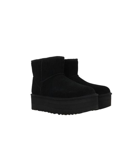 Ugg Black Classic Mini Platform Boots