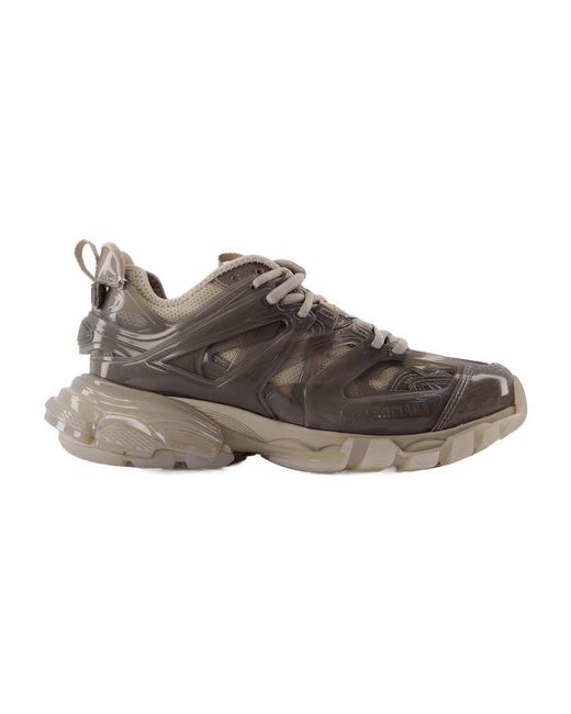 Balenciaga Brown Track Jelly Sneakers