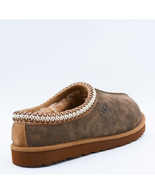 Ugg Brown Tasman Leather Flats for men
