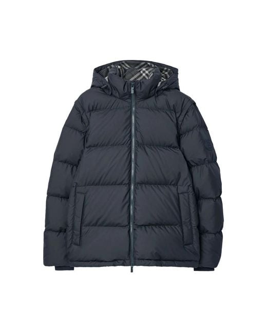 Burberry Blue Outerwears for men