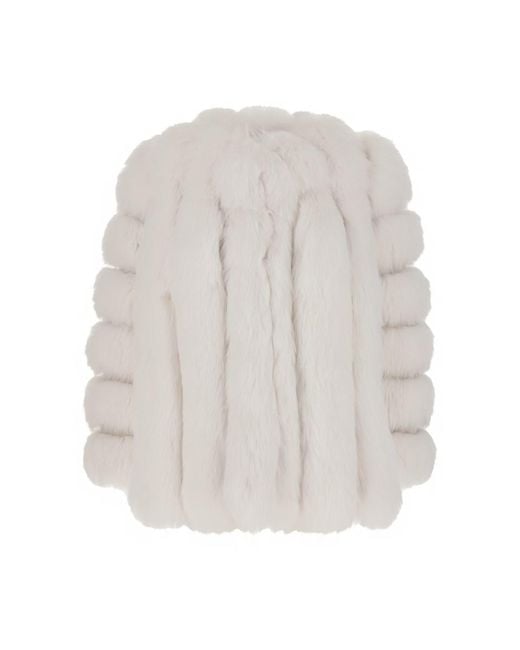 OLIVIA V. White Furs