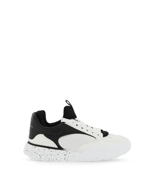 Alexander McQueen Court Tech Sneakers in White for Men | Lyst