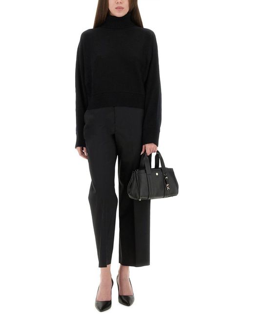 Michael Kors Black Cropped Sweater