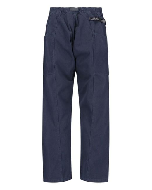 Gramicci Blue 'gadget-pant' Trousers for men