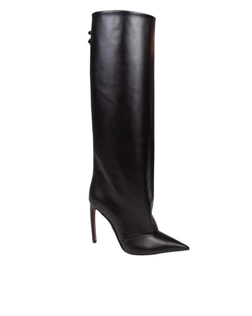Dolce & Gabbana Black Dolce & Gabbana Leather Boot