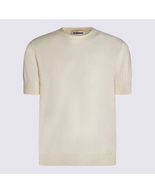 Jil Sander White T-Shirts And Polos for men