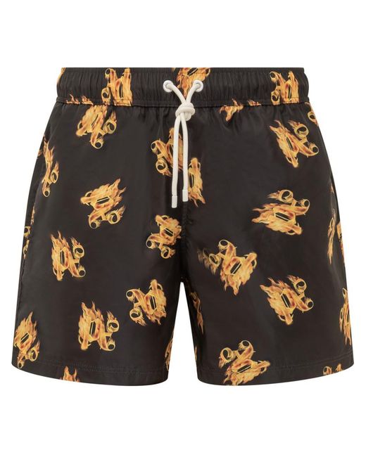 Palm Angels Blue Costume Burning for men