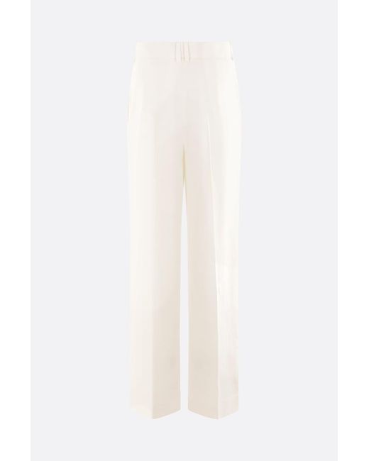 The Row White Trousers