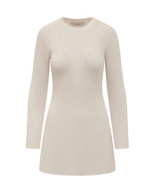 Jucca White Knitted Dress