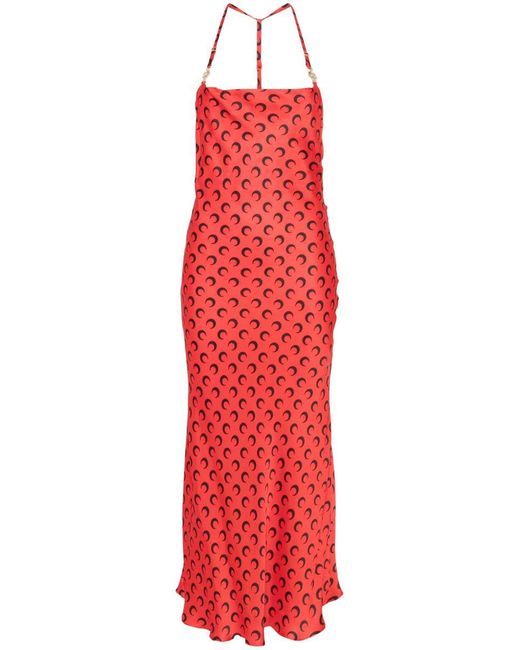 MARINE SERRE Red Dresses
