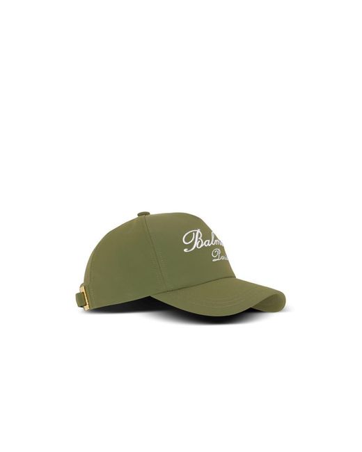 Balmain Green Hats for men