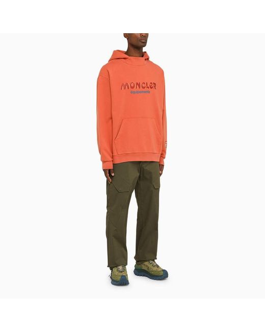 Moncler Genius Orange Moncler X Salehe Bembury Jersey Sweatshirt for men