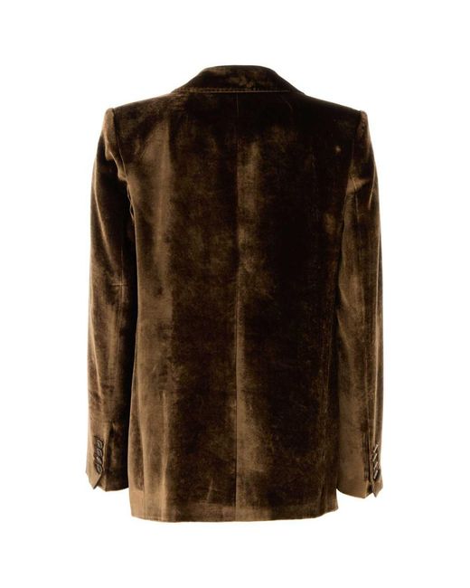 Etro Brown Jackets And Vests