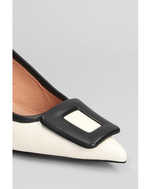 Bibi Lou White Bonnie 55 Pumps