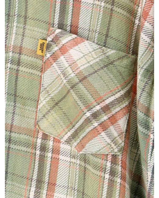 GALLERY DEPT. White Checked Shirt for men