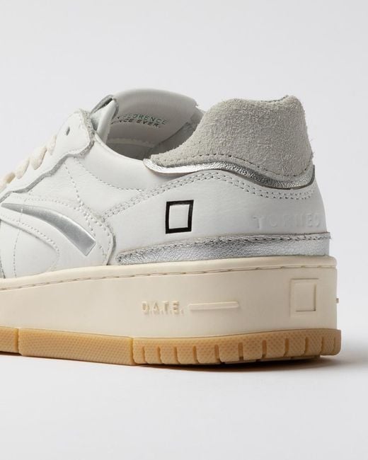 Date White Sneakers 2 for men