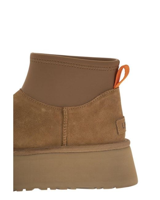 Classic mini leather waterproof boot best sale