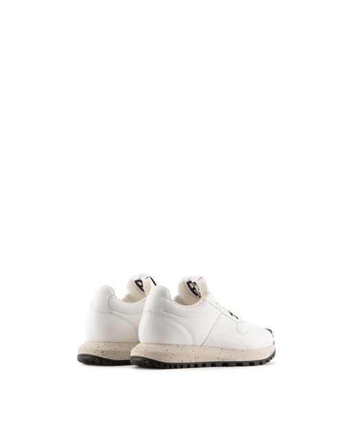 Emporio Armani White Shoes for men