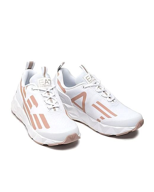 EA7 White Shoes