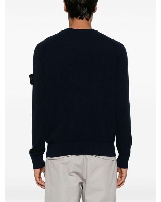 Stone Island Blue Sweater for men