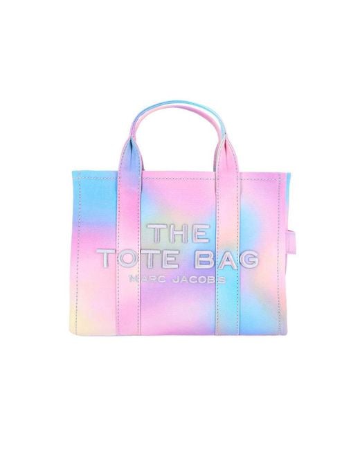 Marc Jacobs Pink Medium Tote Bag The Airbrush Canvas