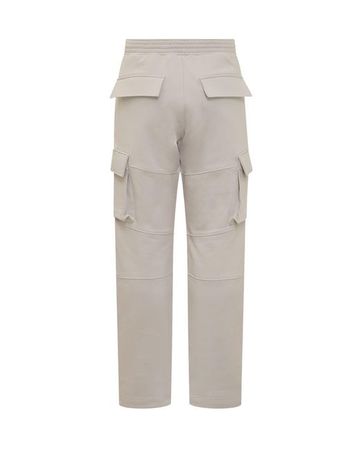 Givenchy Gray Arched Cargo Trousers for men