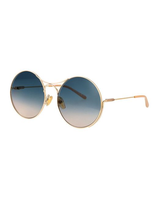 Chloé Sunglasses in Blue Lyst UK