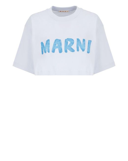 Marni Blue T-Shirts And Polos Light