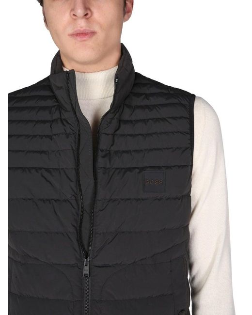hugo boss black puffer jacket