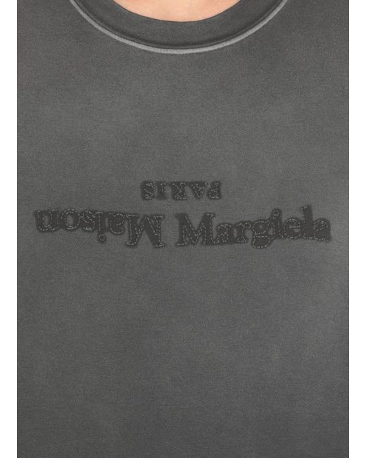 Maison Margiela Gray T-Shirts And Polos
