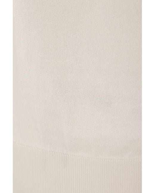 Brunello Cucinelli White T-Shirts And Polos for men
