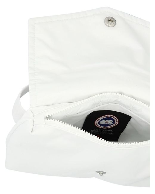 Canada Goose White "mini Waist Pack" Belt Bag