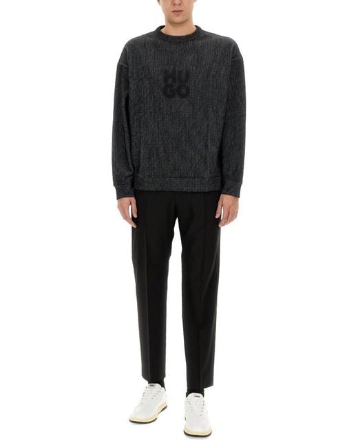 Boss Black Sweatshirt With Logo for men