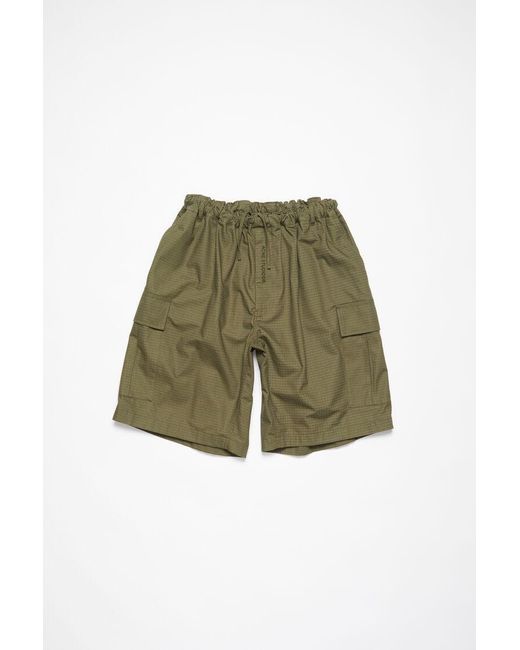 Acne Green Fn-mn-shor000213 - Shorts Clothing for men