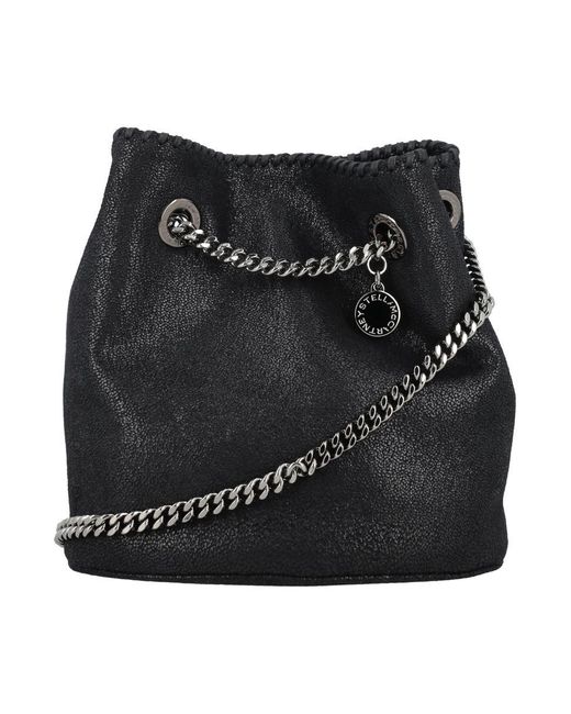 Stella McCartney Black Falabella Bucket Bag