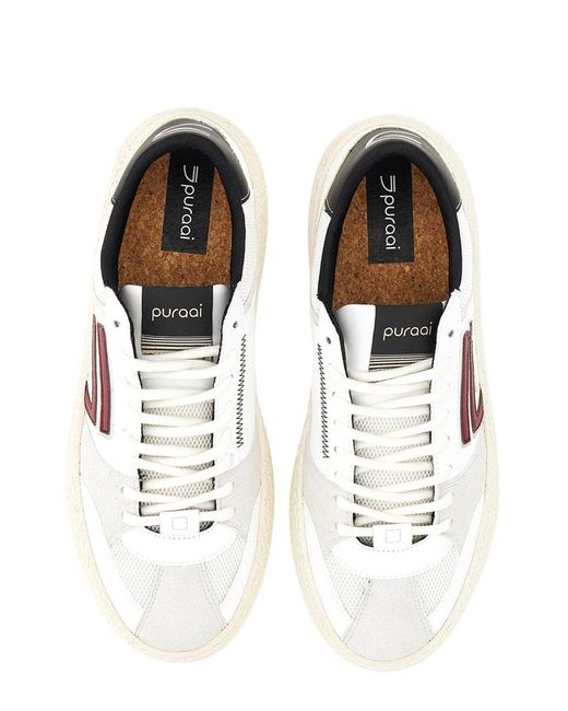 PURAAI White Uvetta Sneaker for men
