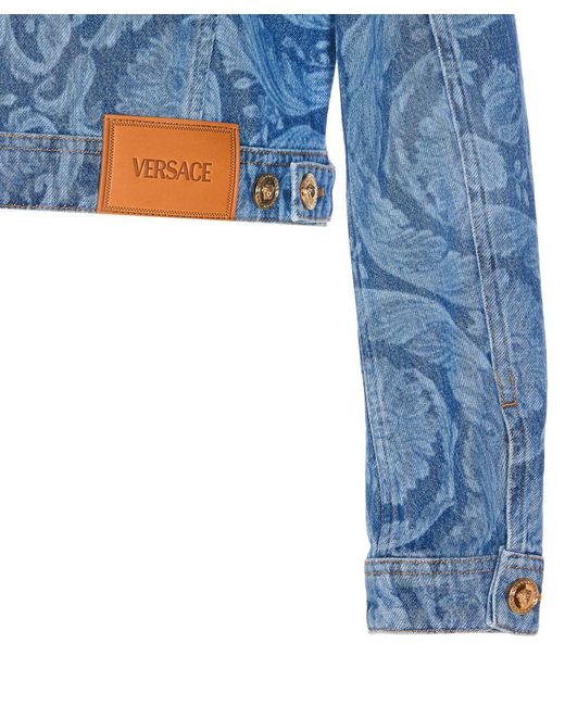 Versace Blue Jackets