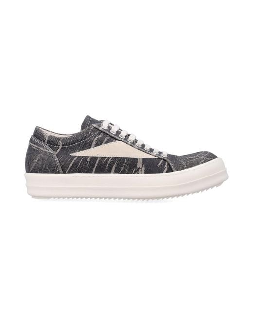 Rick Owens White Vintage Sneaks for men