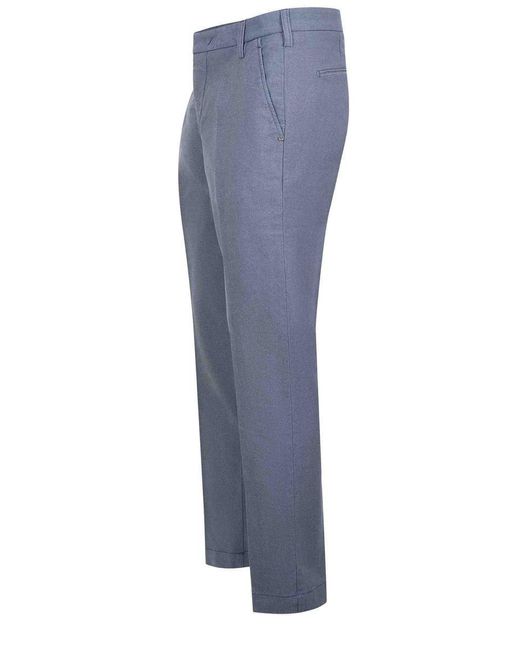 Entre Amis Blue Pantsshorts for men
